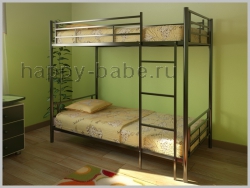 Двухъярусная кровать из металла  Пинто-1 в новом окне