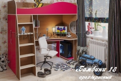 Детская мебель кровать Бамбини 18 в новом окне