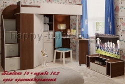 Комната для подростка Бамбини 16 + тумба для приставки в новом окне
