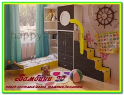 Детская стенка Бамбини 20 в новом окне