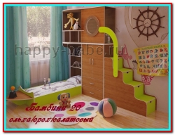 Детская спальня Бамбини 20 в новом окне