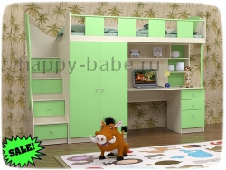 Детская кровать чердак Фаворит-1 в новом окне