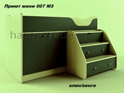 Детская кровать Приют мини 007 М3 в новом окне