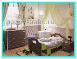 Кровати для детей раздвижные Бамбини micro 3 в новом окне