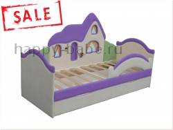 Детская мягкая кроватка Домик в новом окне