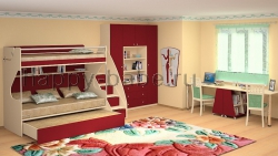 Детская мебель Силуэт /вариант компл.№9/ в новом окне
