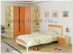 Мебель в детскую комнату Карамель №4 в новом окне