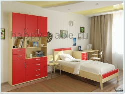 Спальня для подростка Карамель №14 в новом окне