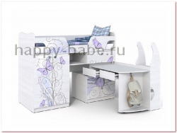 Кровать чердак для девочки Леди-1 в новом окне