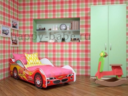 Детская кровать машина Человек паук в новом окне