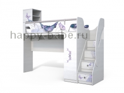 Кровать чердак для девочки Леди-4 в новом окне