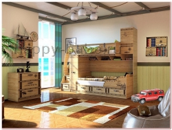 Комната для 2 подростков Корсар №18 в новом окне