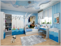 Детская комната Океан (комплект№3) в новом окне