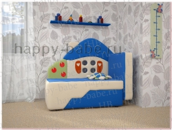 Детский диван Домик Зимний в новом окне