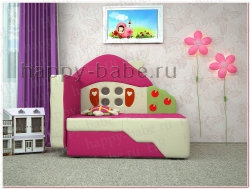 Детский диван Розовый Домик в новом окне