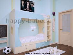 Двухъярусная кровать Бамбини-3 в новом окне