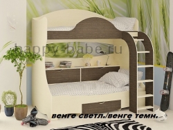 Двухъярусная кровать Бамбини 5 в новом окне