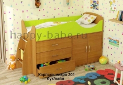 Детская кровать Карлсон Микро-201 в новом окне