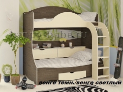 Детская двухъярусная кровать Бамбини 5 в новом окне