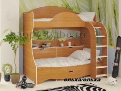 Двухъярусная кровать Бамбини 5 в новом окне