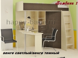 Кровать чердак Бамбини-1 в новом окне