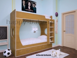 Двухъярусная кровать Бамбини-3 в новом окне