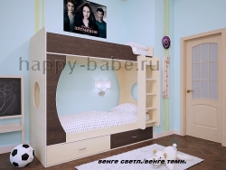 Двухъярусная кровать Бамбини-3 в новом окне