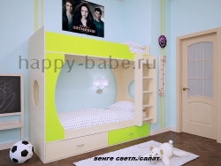 Двухэтажная кровать Бамбини-3 в новом окне