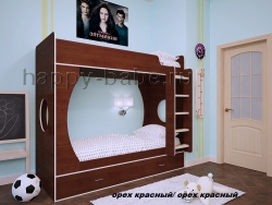 Двухъярусная кровать Бамбини-3 в новом окне