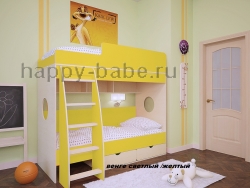 Детская двухъярусная кровать  БамБини 7 в новом окне