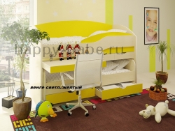 Детская двухъярусная кровать БамБини 8 в новом окне