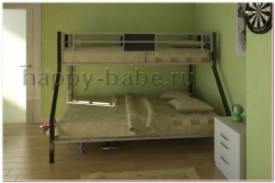 Металлическая двухэтажная кровать Гранада в новом окне