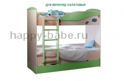 Кровать для двоих детей Пляж №23 в новом окне