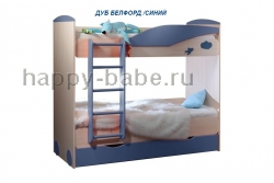 Подростковая кровать двухъярусная Пляж №23 в новом окне