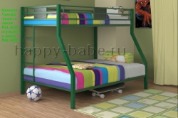 Металлическая 2-х ярусная кровать Гранада в новом окне