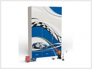 Шкаф 3Д  La-Man