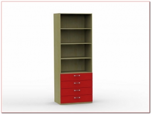 Шкаф - стеллаж (4 ящика, 4 ниши) АРТ 17.202.08