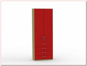 Шкаф двустворчатый (2 двери, 4 ящика) АРТ 17.212.05