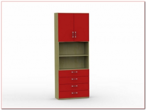 Шкаф двустворчатый (2 двери, 4 ящика, 2 ниши) АРТ 17.212.06