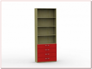 Шкаф - стеллаж (4 ящика, 4 ниши) АРТ 17.212.08