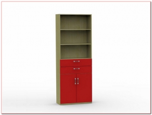 Шкаф - стеллаж (2 ящика, 3 ниши, 2 двери) АРТ 17.212.09