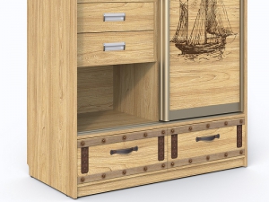 Тумба для шкафа-купе Корсар КВК-2