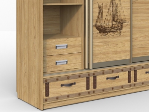 Тумба в шкаф-купе Корсар КВК-3