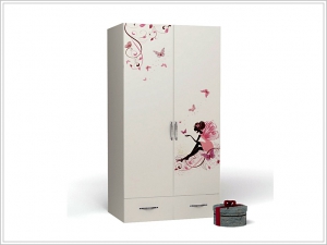 Шкаф 2-х дверный Фея