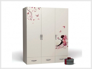 Шкаф 3-х дверный Фея