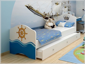 Кровать классика Океан(с ящиком)