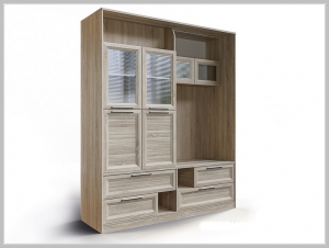 Шкаф Медиасекция Шервуд Ш-15