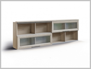 Полка-мост Шервуд ПШ-02,стекло