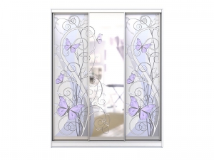 Шкаф-купе 3дв. Леди 3-2(зеркало)