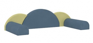 Комплект подушек для кровати 51.101.02(голубой)